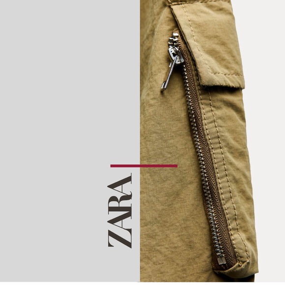 Zara ZW Collection Cargo Parka - Picture 3 of 10